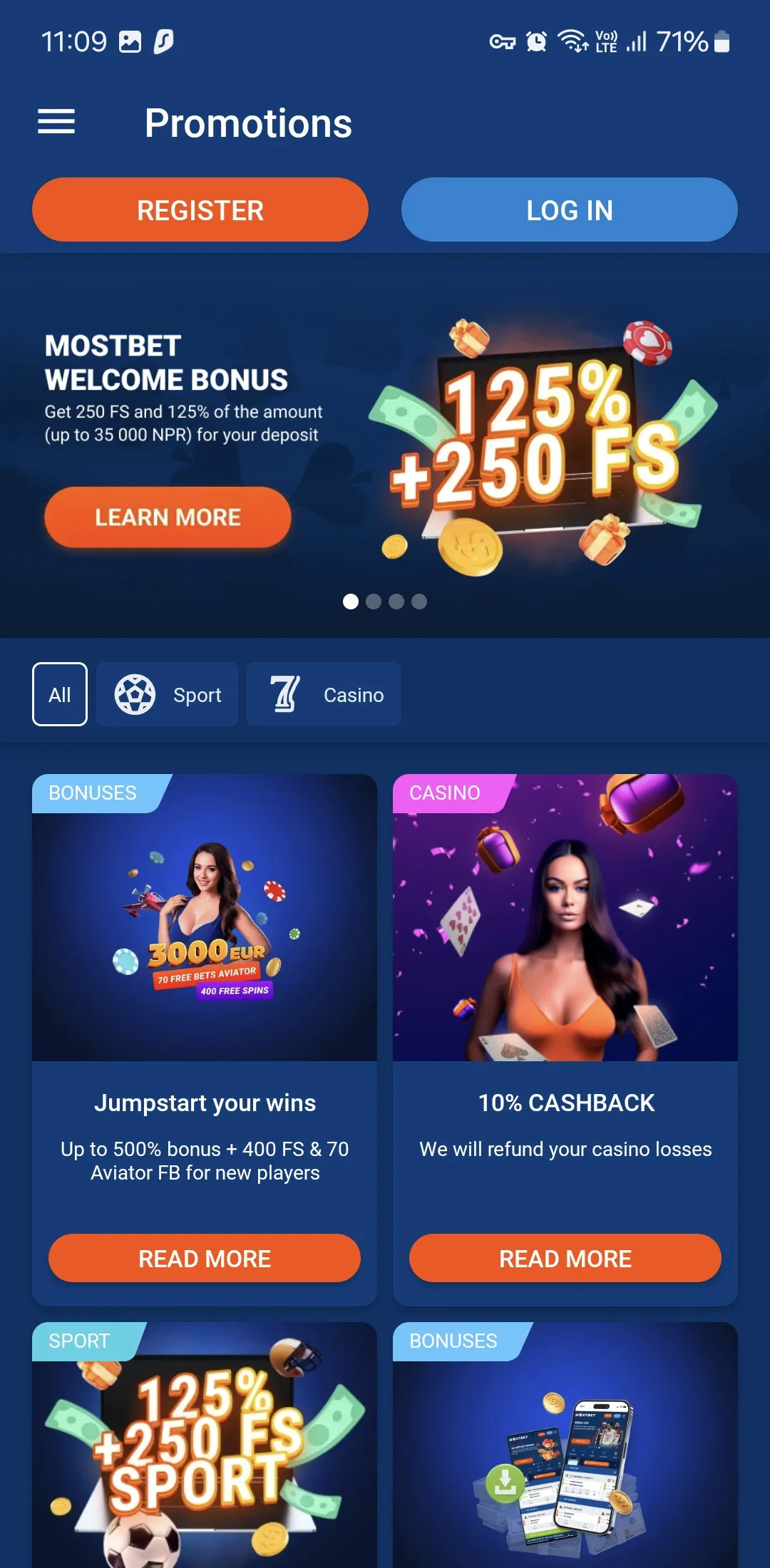 Screenshots of Interface 2