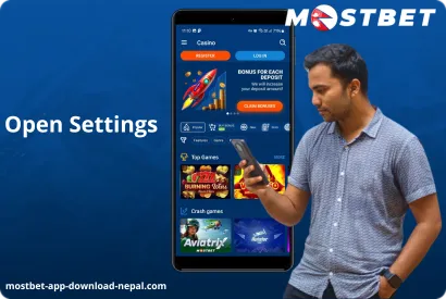 Open Settings